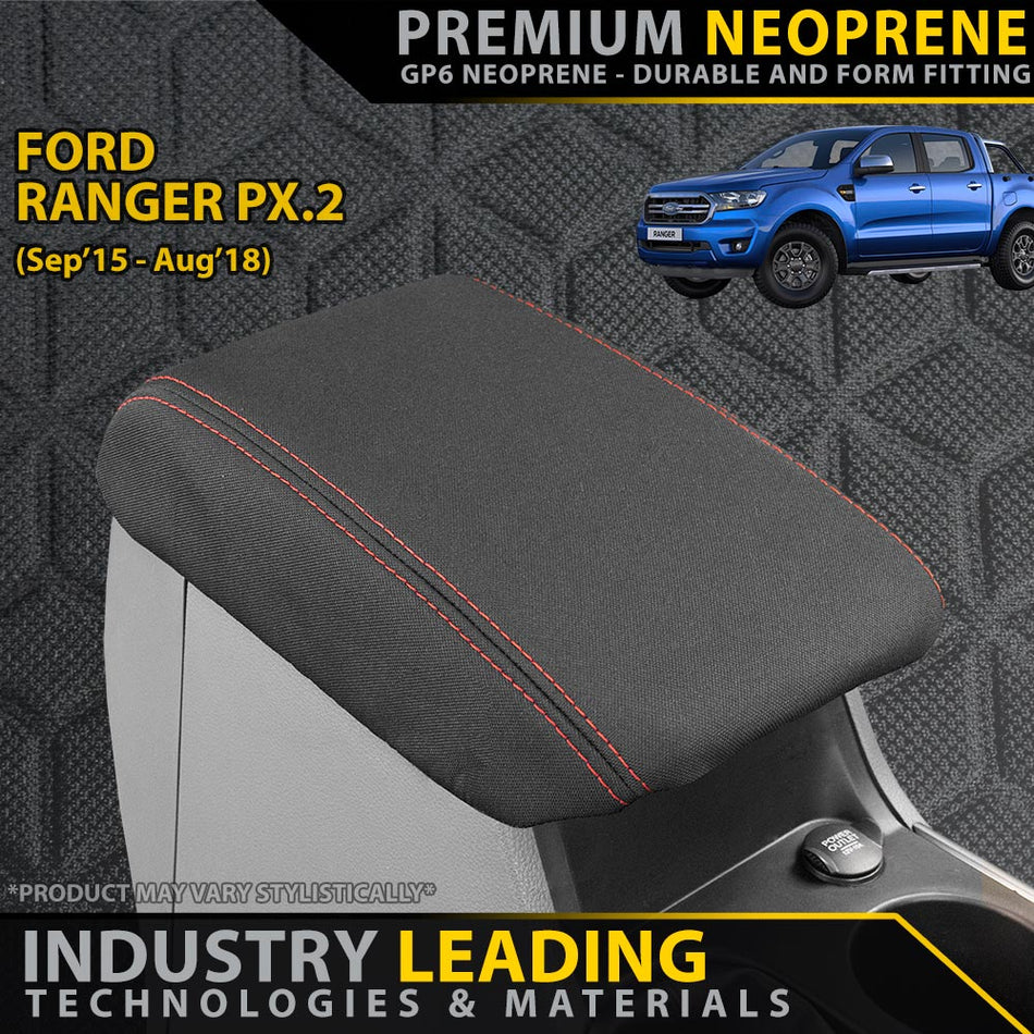 Ford Ranger PX II Premium Neoprene Console Lid (Available)