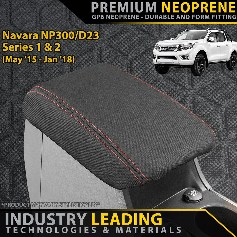 Nissan Navara NP300 Series 1 & 2 Premium Neoprene Console Lid (Available)
