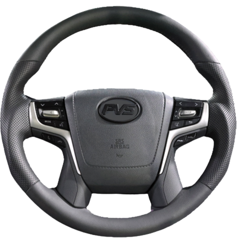 Sports Grey Leather with Perforated Sides Steering Wheel Kit **PRE-ORDER FOR JULY**
