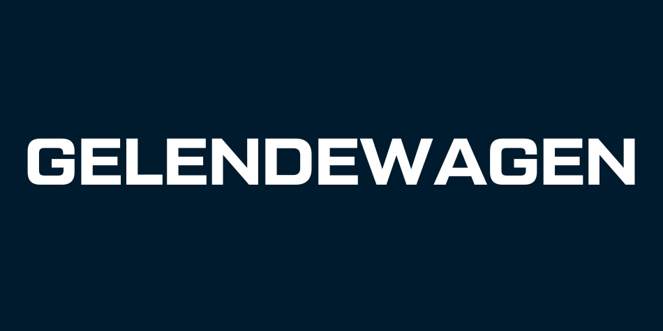 Mercedes-Benz Gelandewagen
