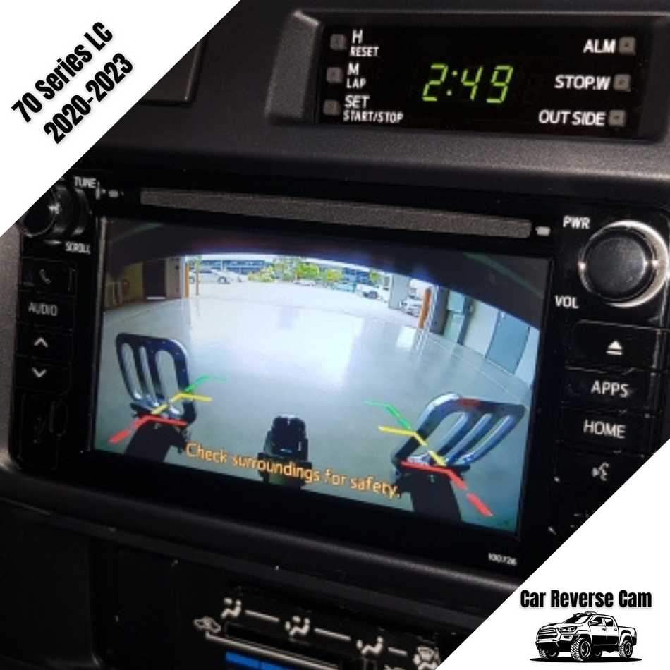 Toyota Reverse Camera Integration