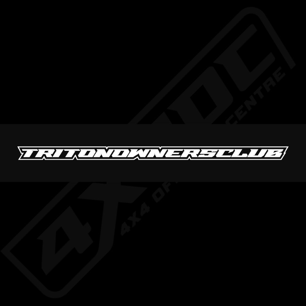 Triton Owners Club Windscreen Banner V3