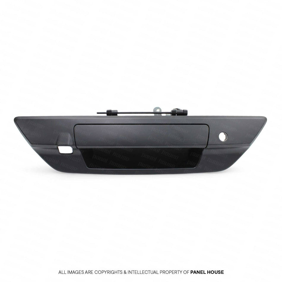 Tailgate Handle with Key + Camera Hole BLACK Fits Toyota Hilux N80 2015 - 2024 SR TRD ROUGE RUGGED
