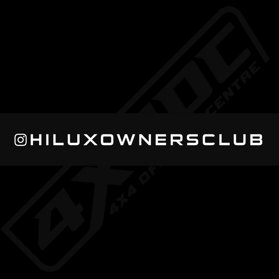 HOC Instagram Sticker V2 | Hilux Owners Club