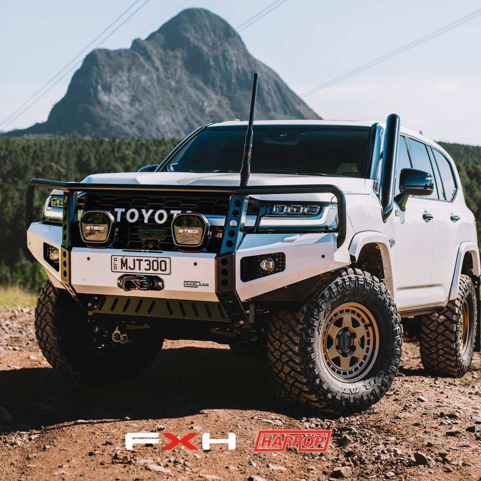 300 Series Toyota Landcruiser Hooped (Dallas) Bull Bar