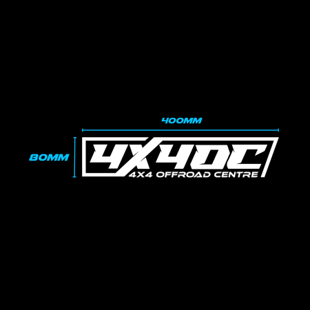 4X4OC™ - 4X4OC Logo Decal - 4X4OC™ | 4x4 Offroad Centre