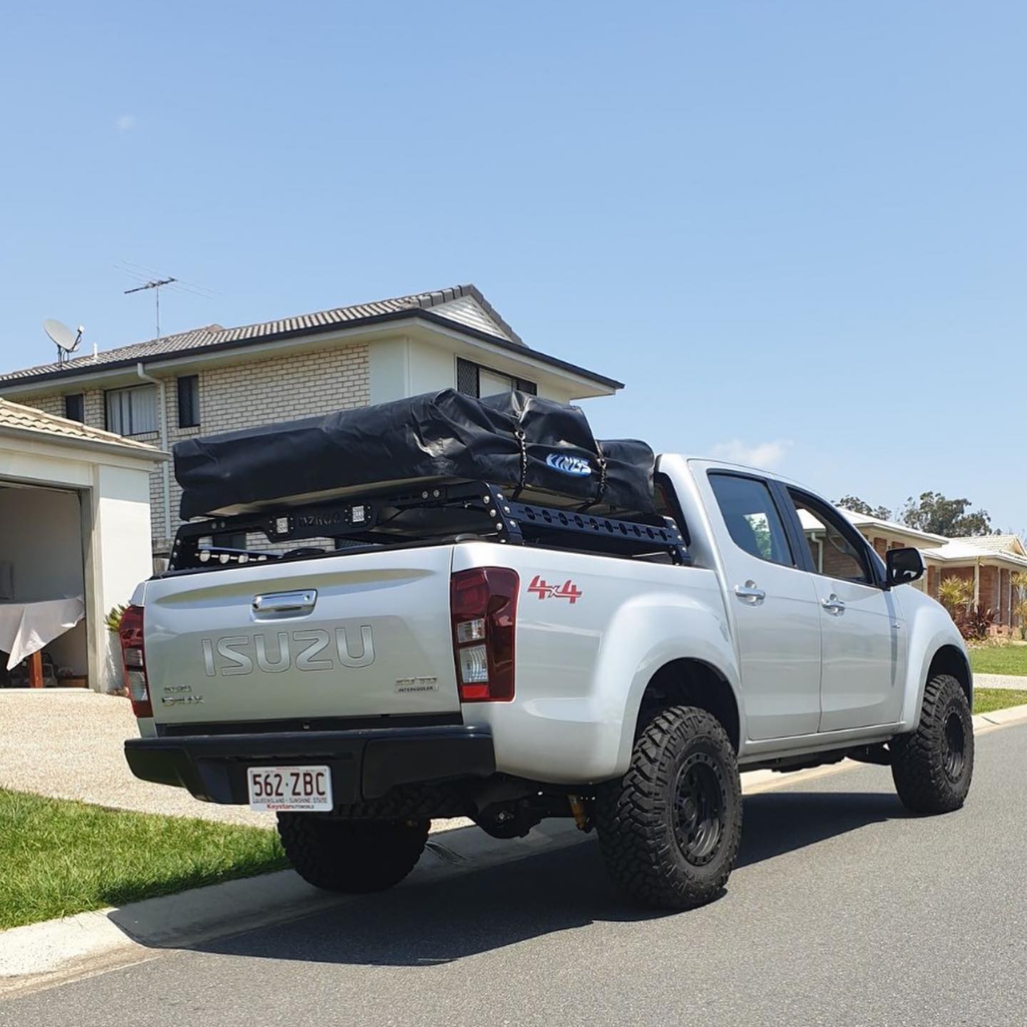 OzRoo Tub Rack for D MAX X TERRAIN 4x4 Offroad Centre