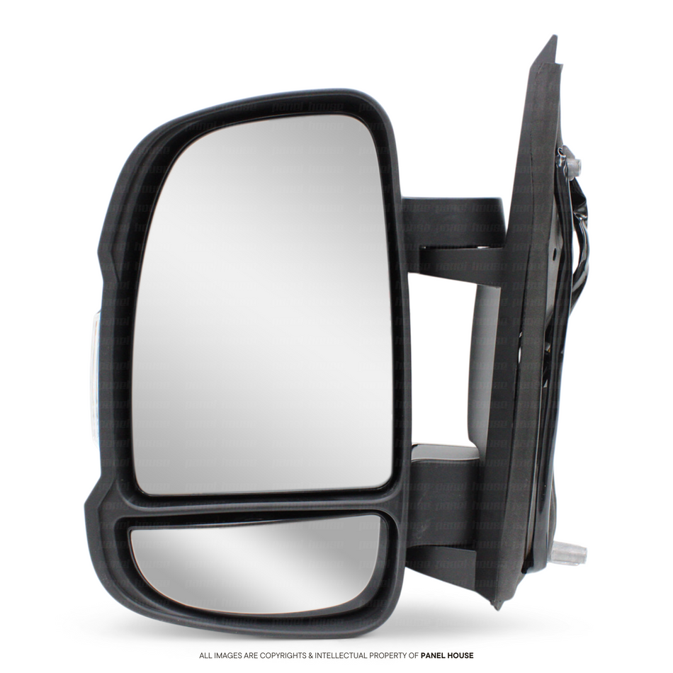 Door Mirror LEFT Van Short Arm Electric fits Fiat Ducato Van 07-18