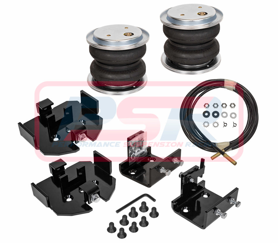 Mazda BT-50 4WD & Hi-Rider "No Drill" (Standard to 30mm Raised) 2012-On Polyair Bellows Airbag Kit