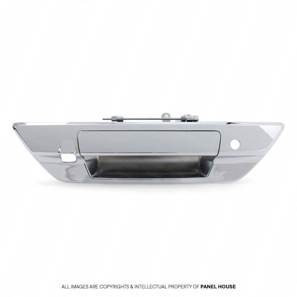 Tailgate Handle with Key + Camera Hole CHROME Fits Toyota Hilux N80 2015 - 2024 SR5 TRD