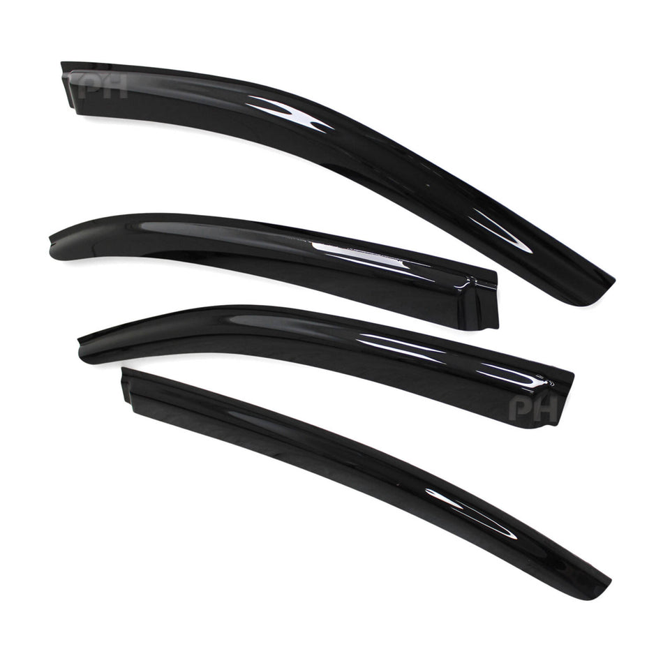 Weather Shield Window Visors SET 4 Piece Fits Ford Falcon FG & FG-X 08- XR6 XR8 G6