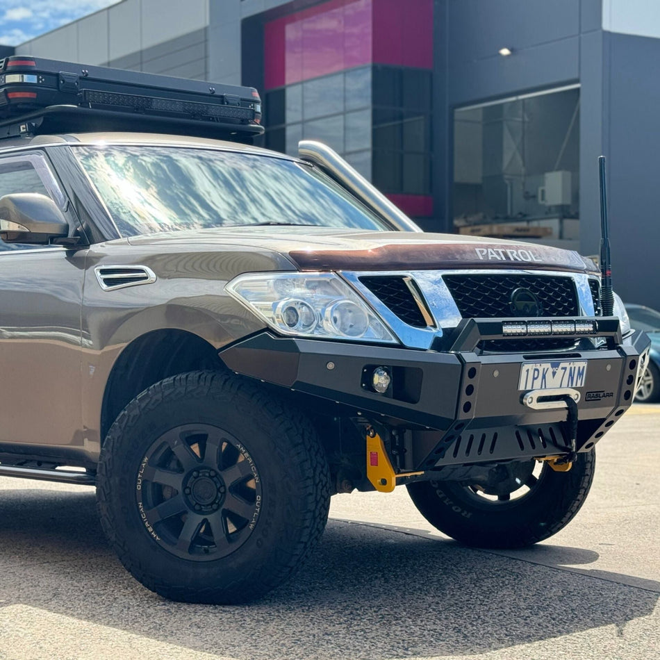 S4 Y62 Nissan Patrol Low Line (Winter) Bull Bar