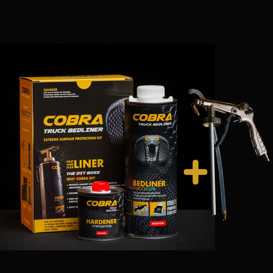 COBRA DIY TINTABLE All-in-One KIT - 800ml (Includes Spray gun)