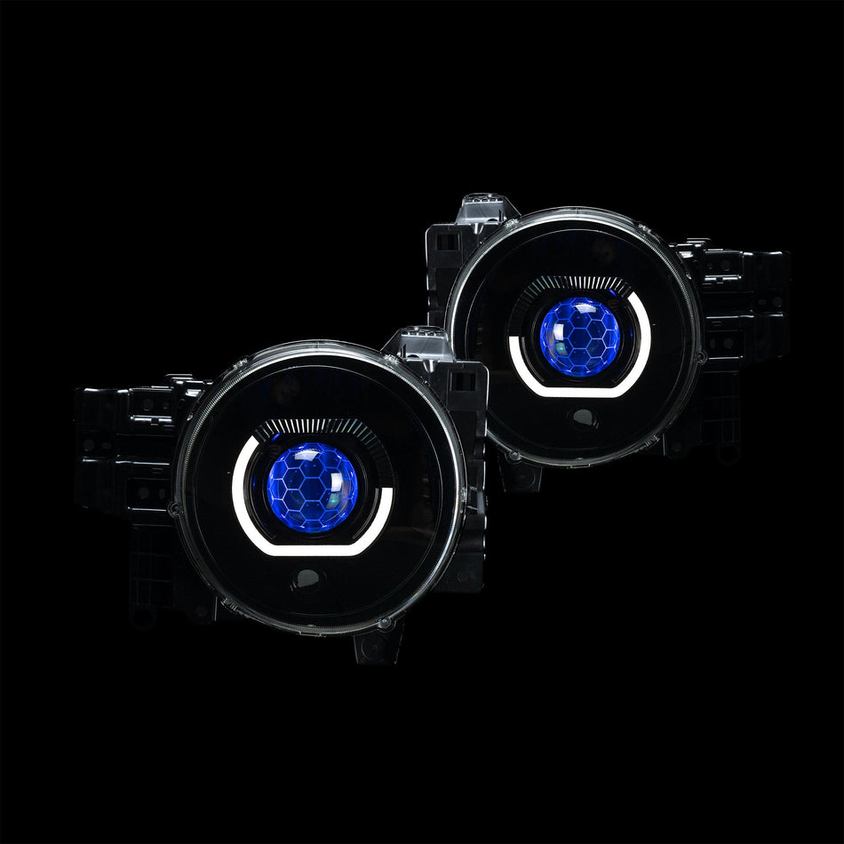 LED 'Angry Eye' Headlights to suit Toyota FJ Cruiser