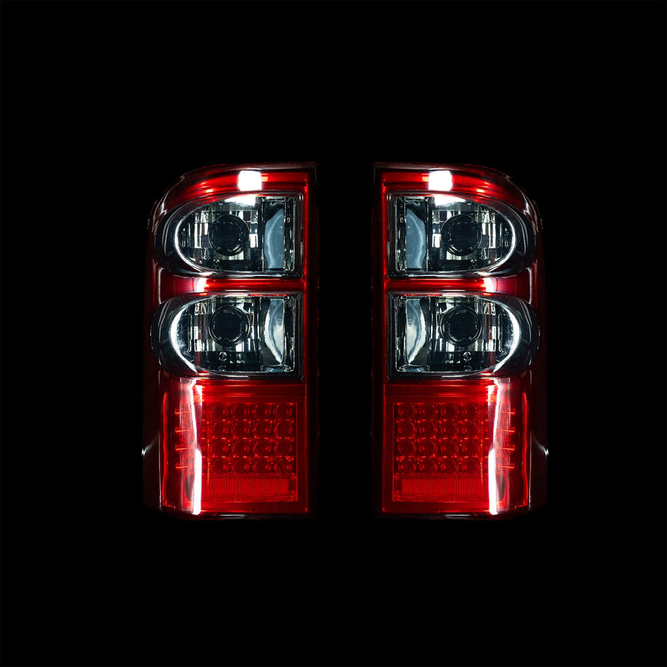 Nissan GU Y61 S3 Patrol LED Tail Lights Red/Smoked