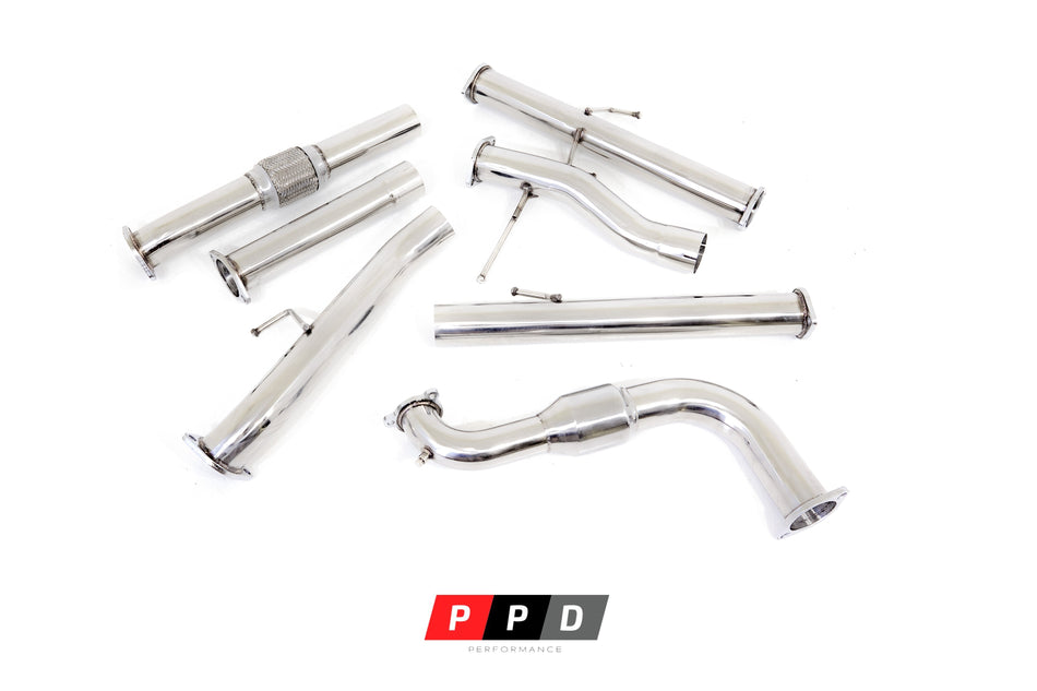 Mitsubishi Challenger (2009-2015) PB PC 2.5 TD - 3' Stainless Steel Turbo Back Exhaust
