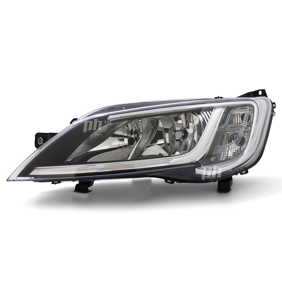 Headlight LEFT NO DRL fits Fiat Ducato Van & Motorhome 05/2014-
