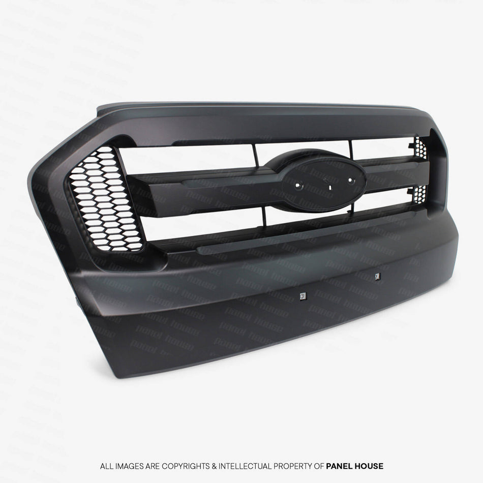 Grill BLACK fits Ford Ranger PX2 2015 - 2018 XL XLS