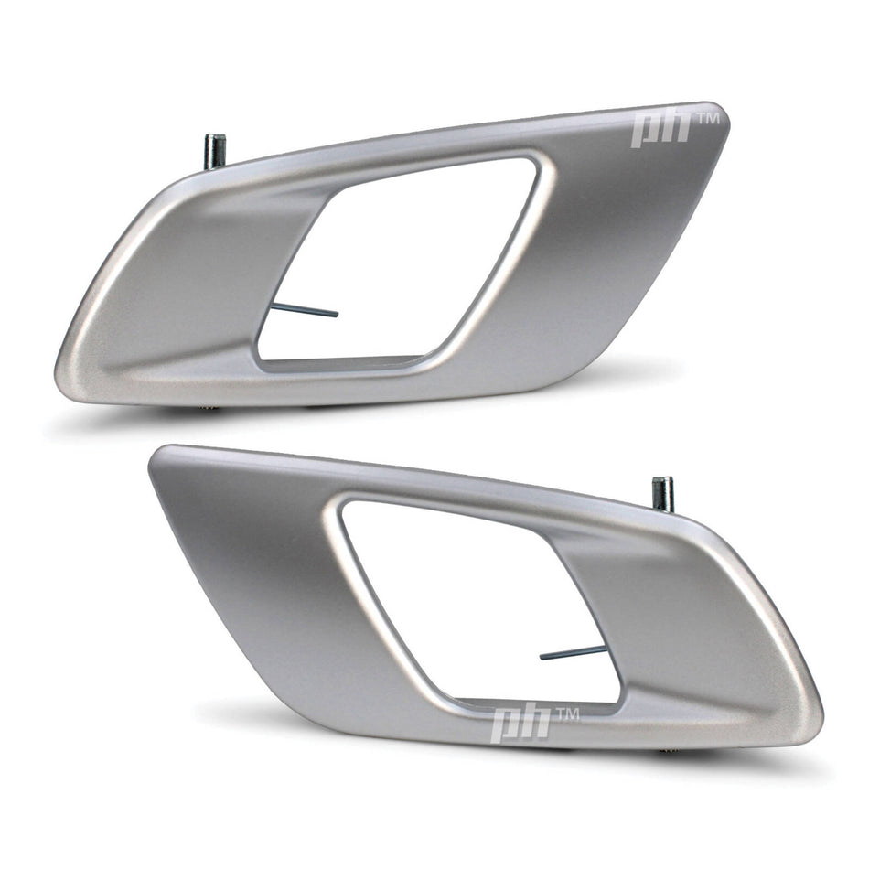 Interior Door Handle Levers PAIR Silver Fits Ford Ranger PX 2011 - 2022