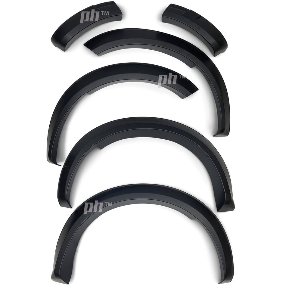 Smooth Flare Kit 6 Piece fits Ford Ranger NEXT GEN 2022- XL XLS XLT Sport
