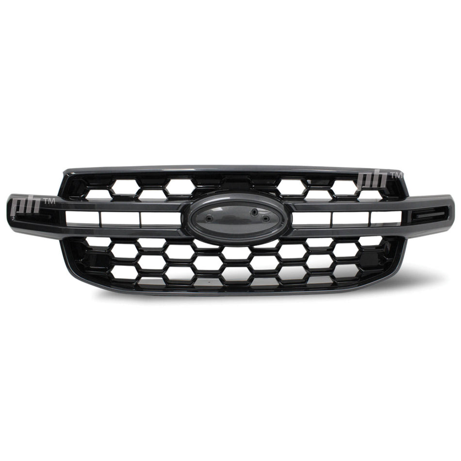 Gloss Black & Grey Grill fits Ford Everest NEXT GEN 2022- Sport Ambiente Trend