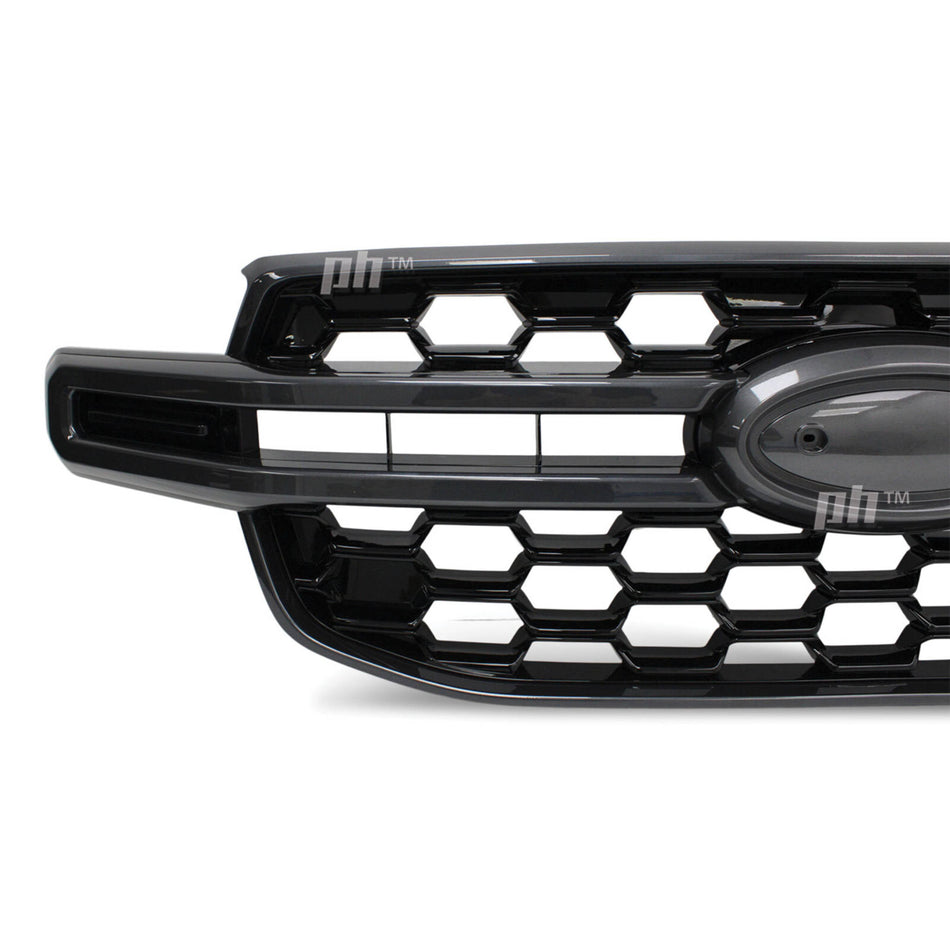 Gloss Black & Grey Grill fits Ford Everest NEXT GEN 2022- Sport Ambiente Trend