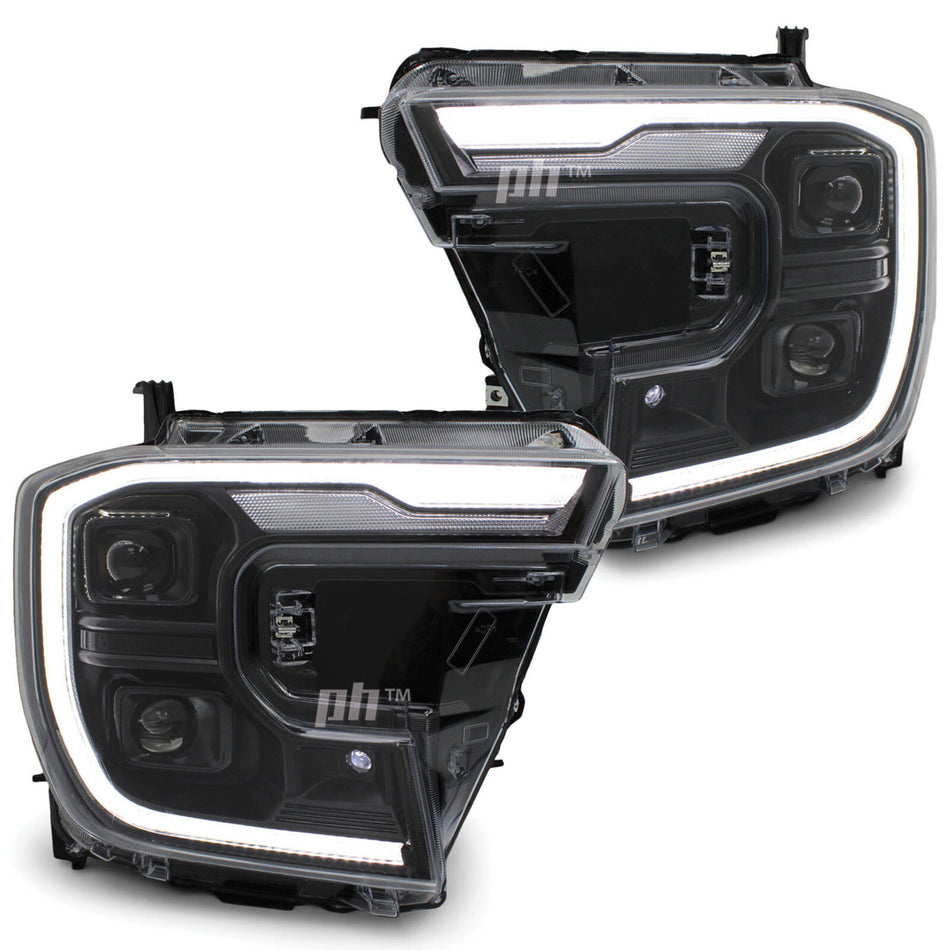 Sequential Headlights & Grill SET Raptor Style fits Ford Ranger Next Gen T9 XL XLS 2022-