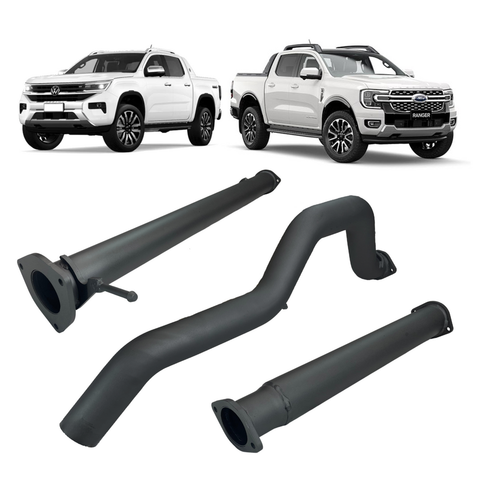 Redback Extreme Duty 3.5" Exhaust for Ford Next Gen Ranger V6 & VW Amarok NF