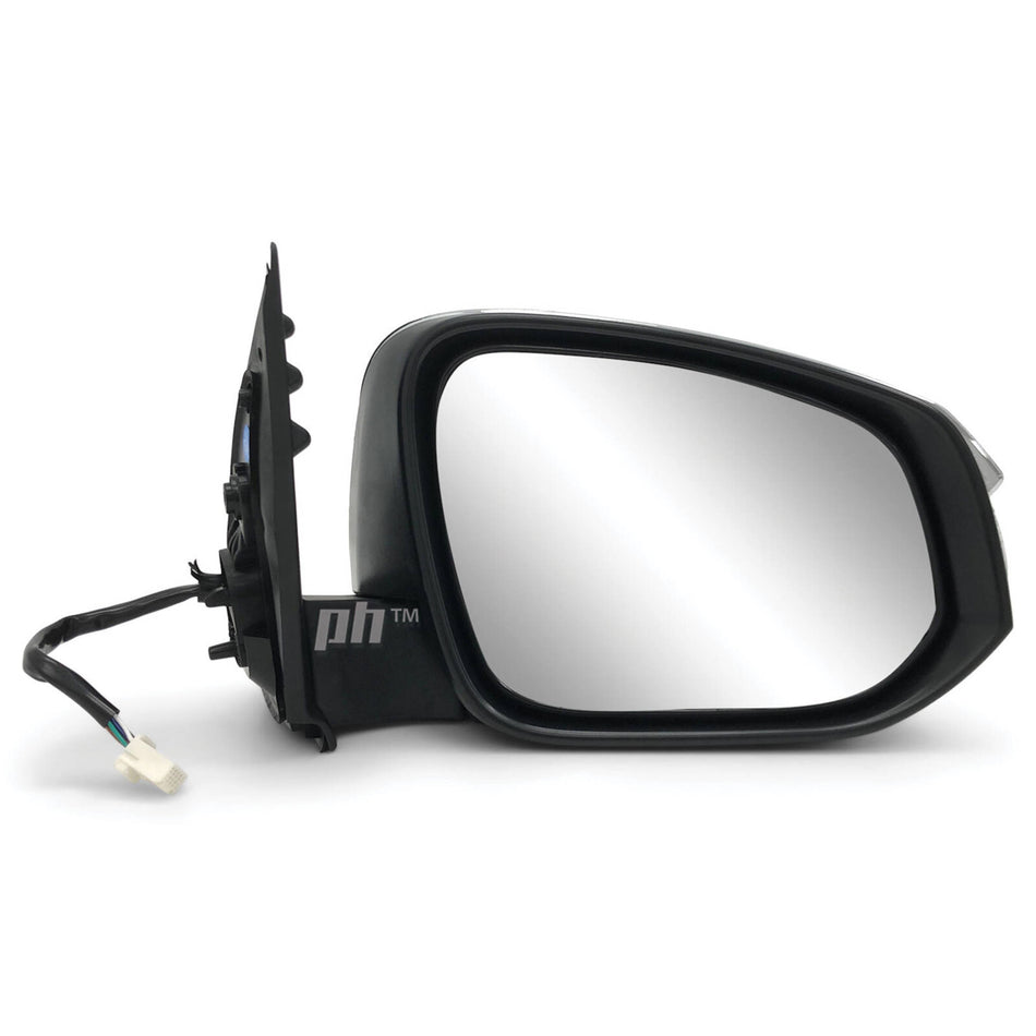 Door Mirror RIGHT Chrome Electric Auto Fold Fits Toyota Hilux N80 SR5 15 - 21