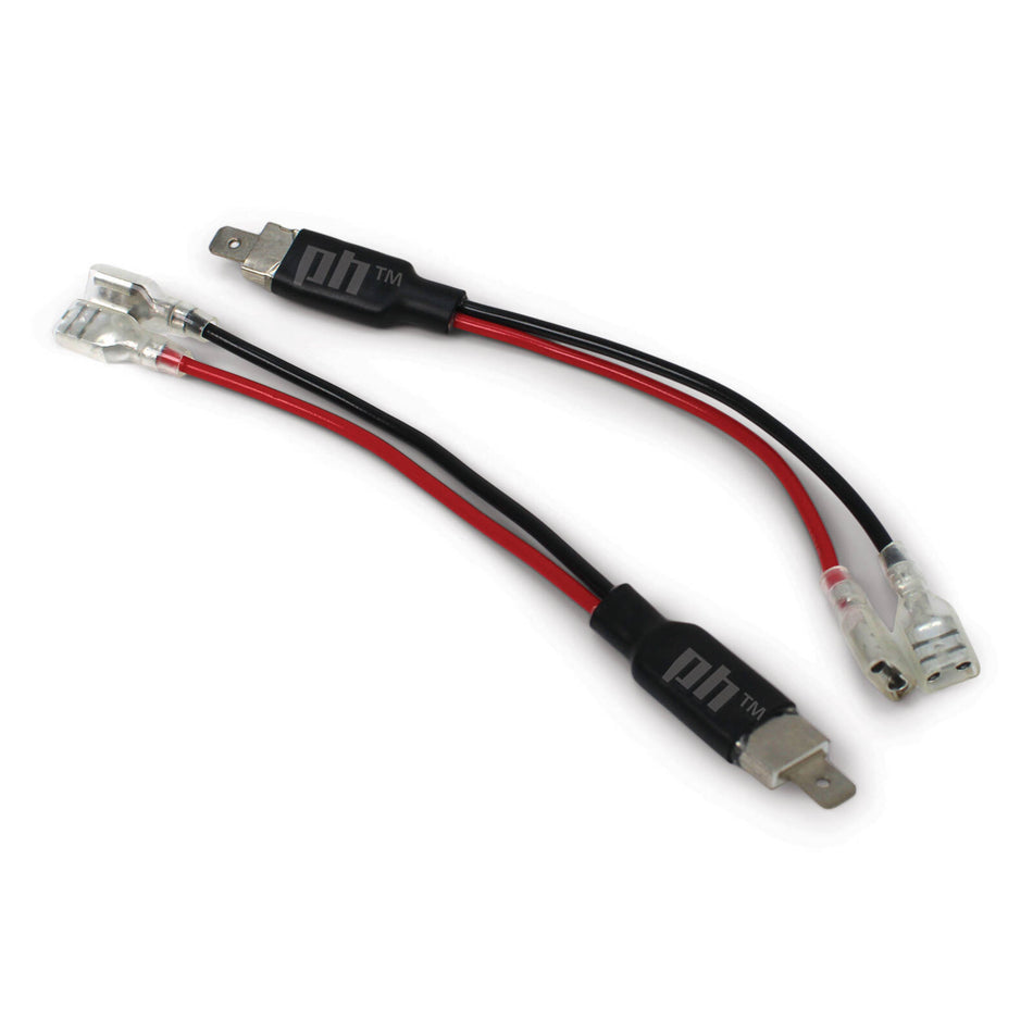 H1 Headlight Bulb Wiring Adapters / Harness PAIR x2
