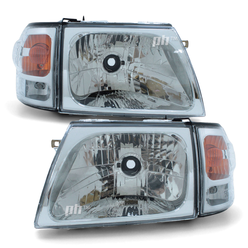 Headlight & Corner Light SET Fits Toyota Hilux SR5 2001 - 2005