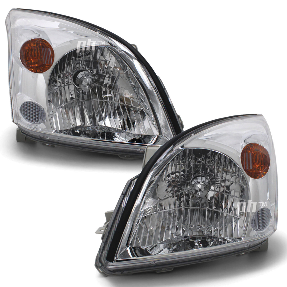 Headlight PAIR ADR Fits Toyota Landcruiser Prado 120 Series 2002 - 2009