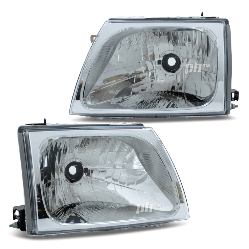 Headlights PAIR Fits Toyota Hilux SR5 2001 - 2005