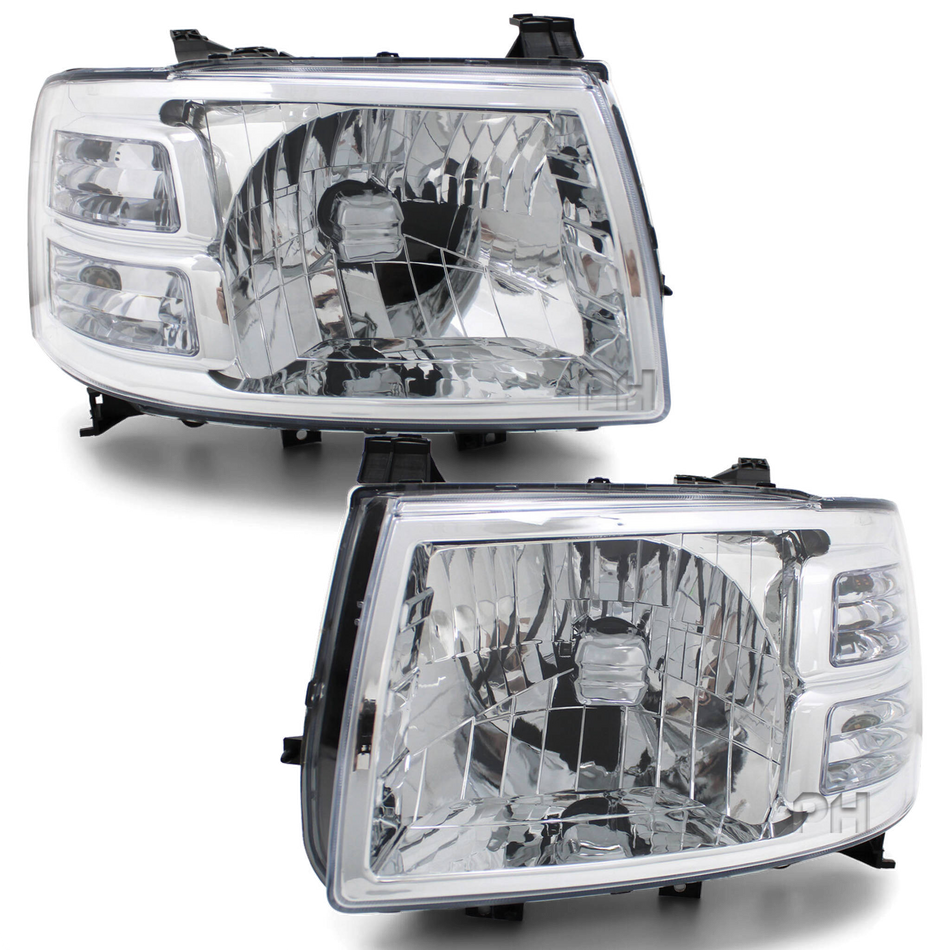 Headlights PAIR fits Ford Ranger PJ Ute 2006 - 2009