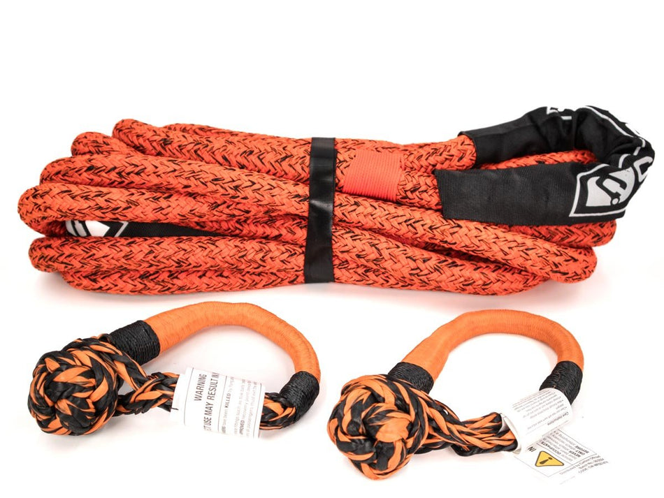 Carbon Offroad 22000kg Kinetic Recovery Tow Rope for Truck Extra Large vehicles