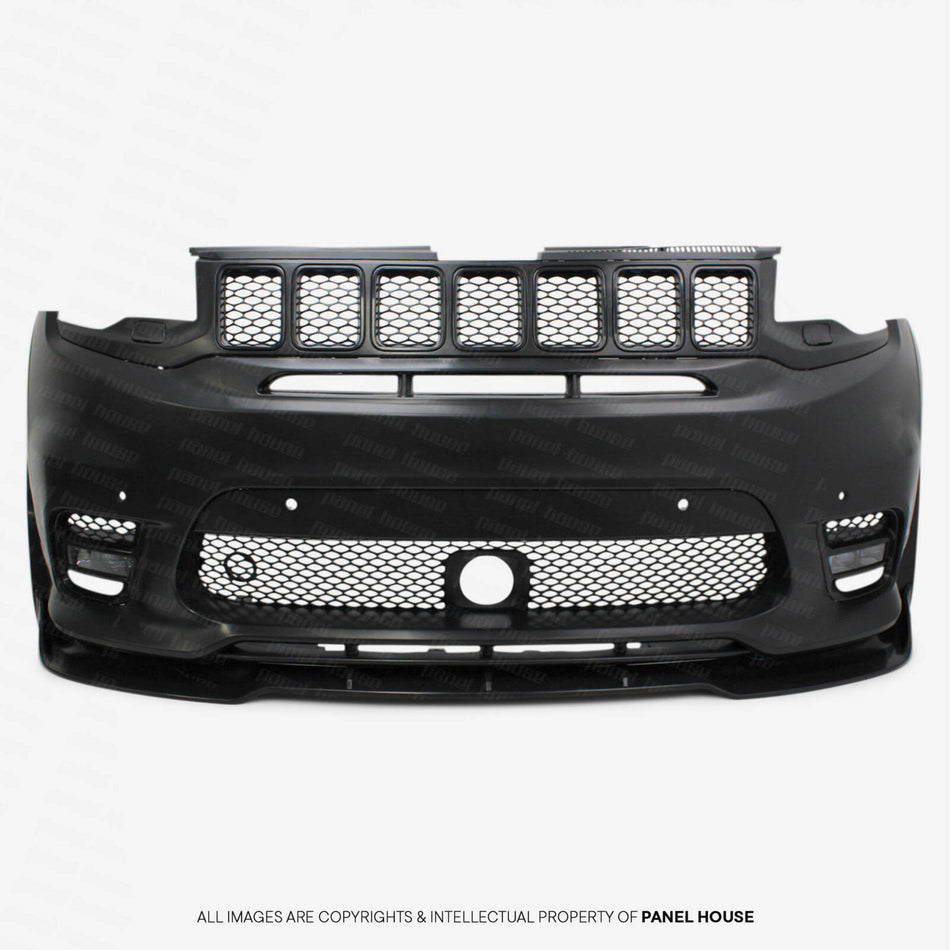 Front Bumper Bar Kit Trackhawk Style fits Jeep Grand Cherokee 2016 - 2022