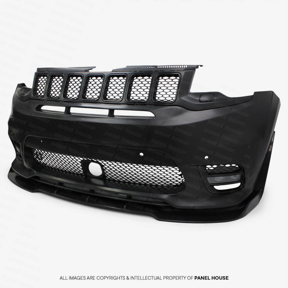Front Bumper Bar Kit Trackhawk Style fits Jeep Grand Cherokee 2016 - 2022