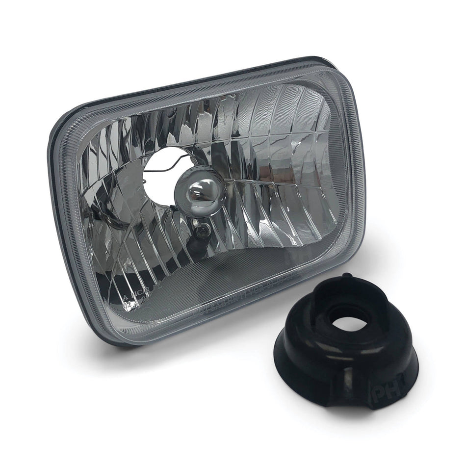 Headlights PAIR 7x5 with Park Light fits Mazda B-Series Ute 1990 - 1996