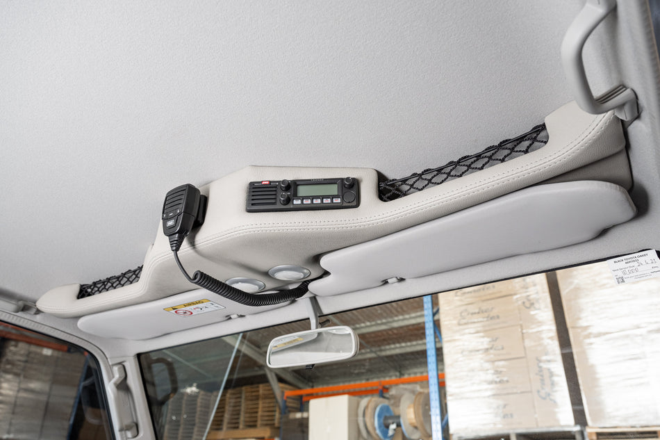 Bulge Shape Roof Console - With DIN Sized UHF Provision