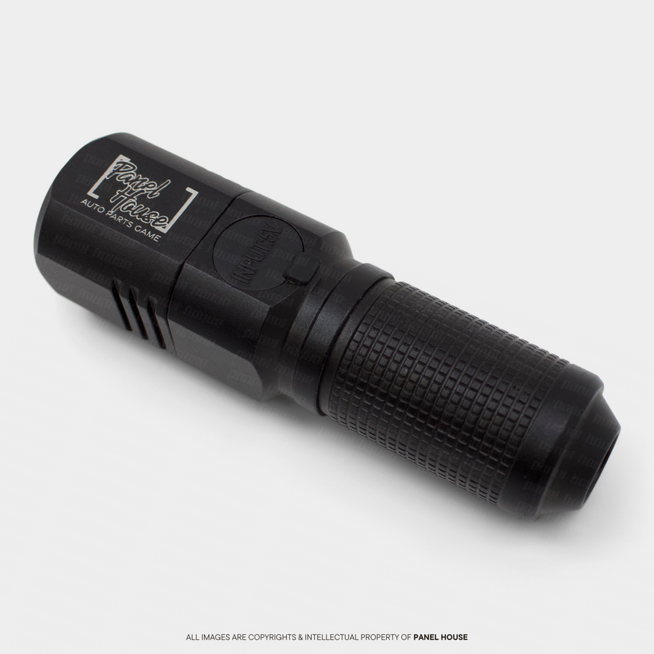 LED MICRO TORCH 1000LM SHORTY 10CM WITH BATTERY MINI KEYRING TORCH