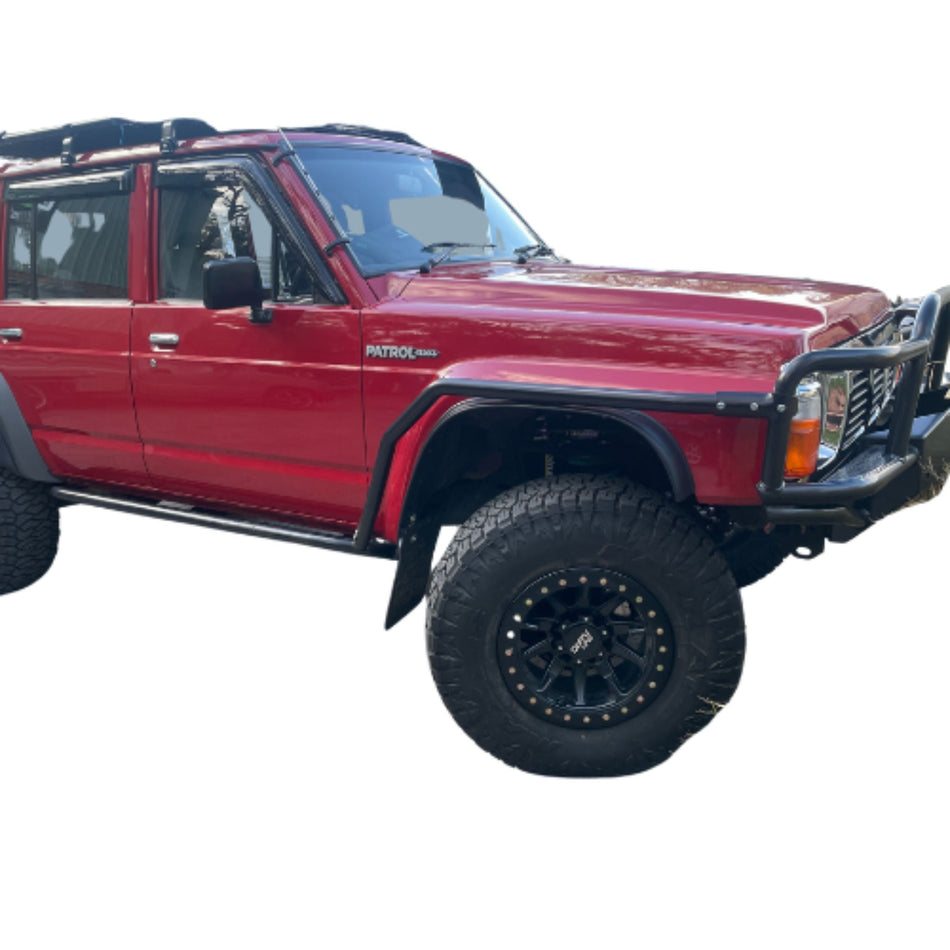 Traditional Open Rock Sliders to suit GQ Nissan Patrol