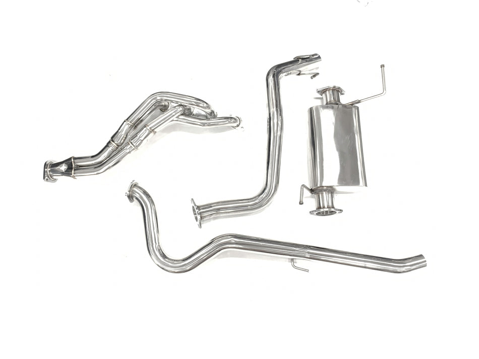 Toyota Hilux (1997-2005) LN167 5L Engine back exhaust system - 2.5' system inc Extractors