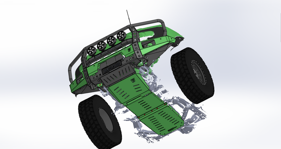 Ford Ranger Raptor Bash Plates