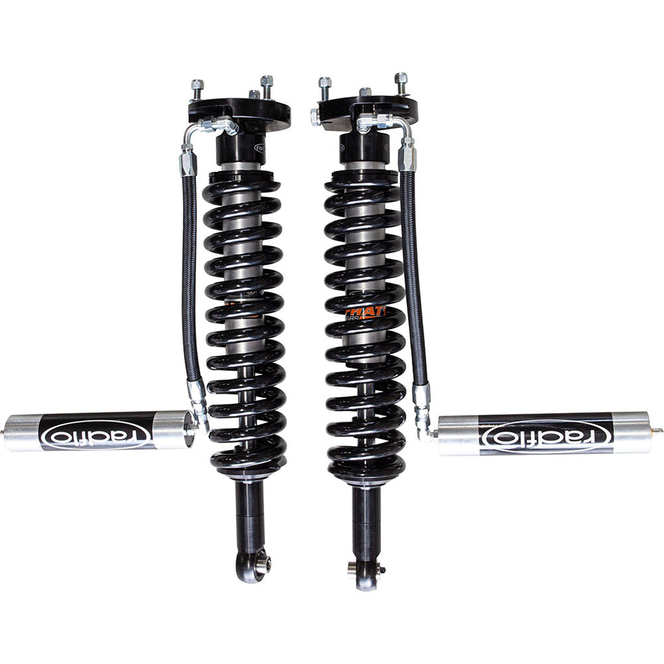 PHAT Bars RADFLO 2.0 Front Coilovers Remote Reservoir with Adjusters 2” – 3” Adjustable lift Hilux N70 &