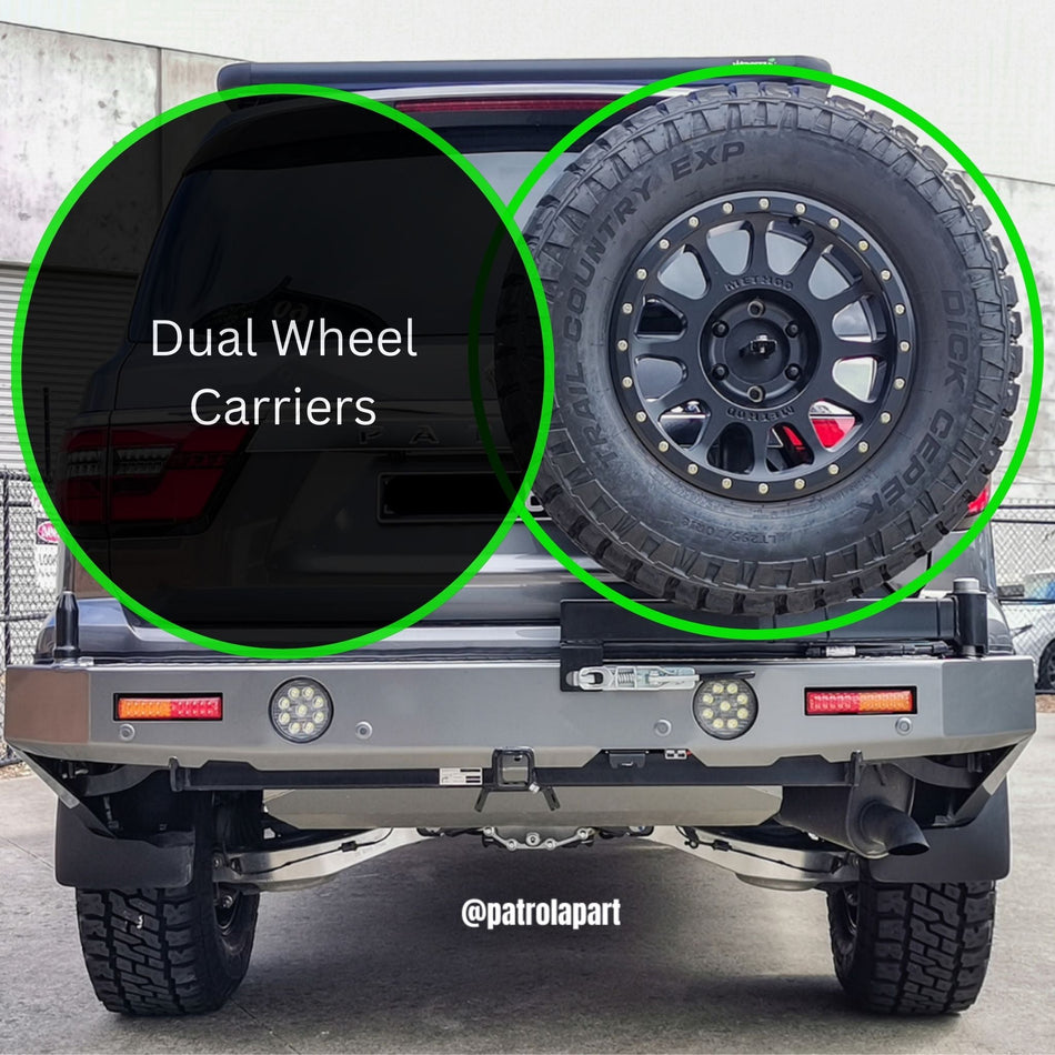 Dual Wheel Carriers
($850 each)