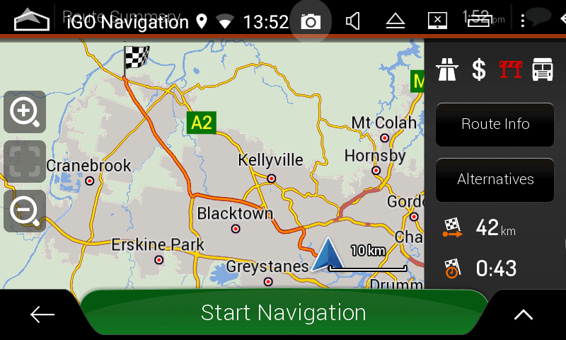 Australia Wide Tomtom Mapping