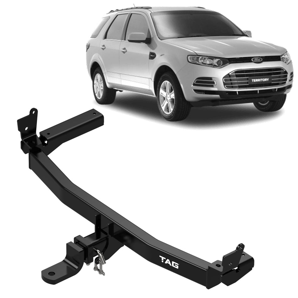TAG Heavy Duty Towbar & Direct Fit Wiring Harness for Ford Territory SX SY SZ Series (05/2004 - 10/2016)