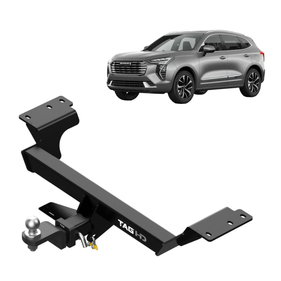 Tag Heavy Duty Towbar & Direct Fit Wiring Harness For Haval Jolion Facelift Petrol Models (06/2024 - ON)