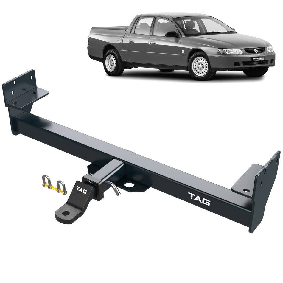 TAG Heavy Duty Towbar and Direct Fit Wiring Harness for Holden Crewman (09/2003 - 12/2007)