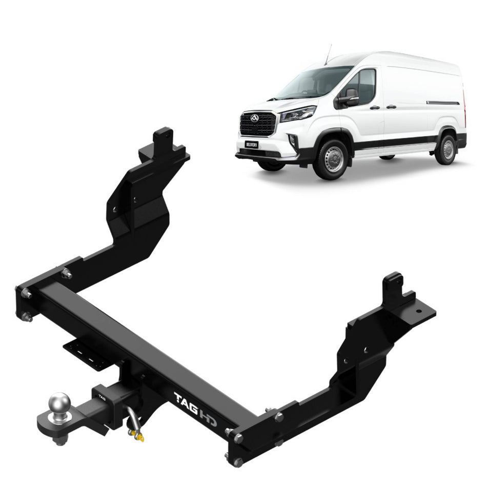TAG Heavy Duty Towbar & Universal Wiring for LDV Delivery 9 LWB Models (07/2020 - On)